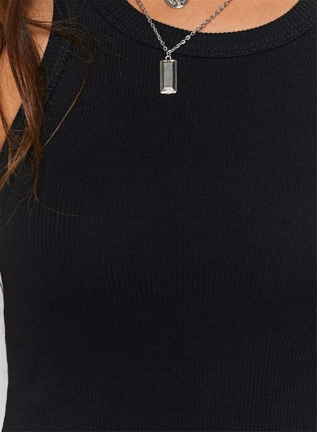 Black Dresses for Women Summer Casual Sleeveless Sexy Bodycon Basic Short Mini Dress Club Night Out Medium